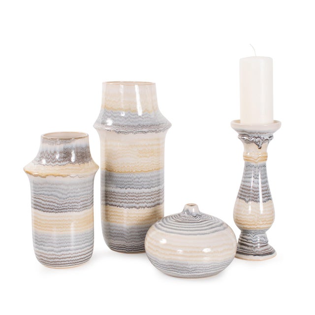Ceramic Sierra Sands Candle Holder For Sale - Image 7 of 9