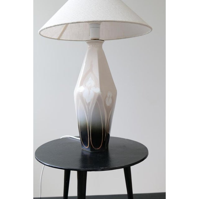Art Nouveau Ceramic Table Lamp from Rörstrand Sweden, 1900s For Sale - Image 12 of 16