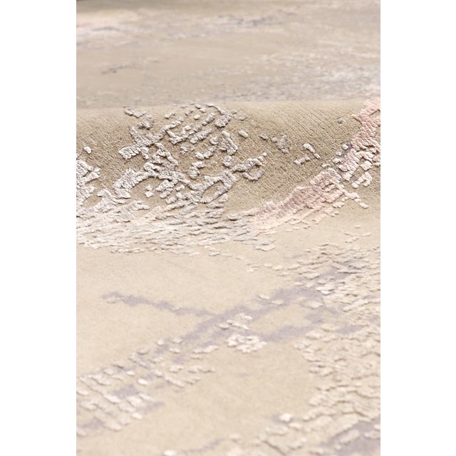 Modern Modern Beige Area Rug-11'10'' X 15' 3'' For Sale - Image 3 of 6