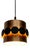 Mid-Century Modern German Copper Pendant Lamp from Doria, 1960s For Sale