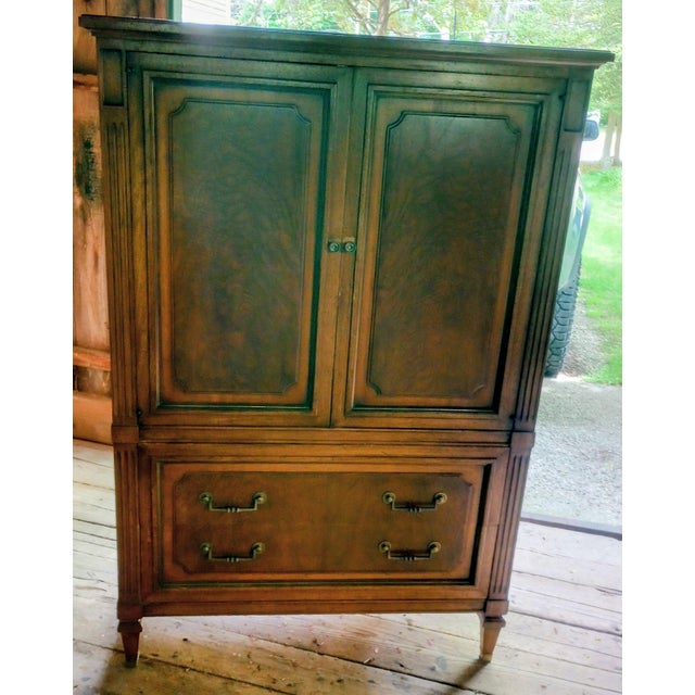 Chestnut John Widdicomb Mid-Century Modern Bureau For Sale - Image 8 of 14