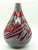 1970s Vintage Ceramic Vase in Grey with Red Decorations, Italy, 1970s For Sale - Image 5 of 6