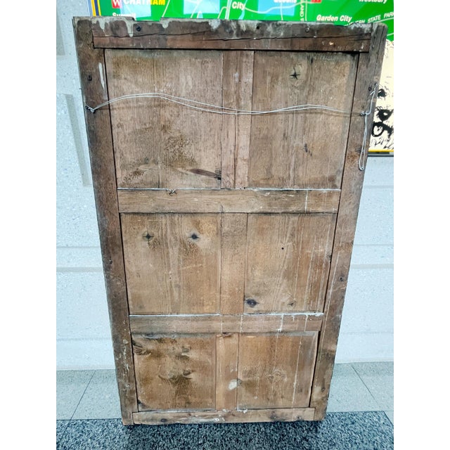 Brass 19th Century French Brass-Framed Wall Mirror For Sale - Image 8 of 10