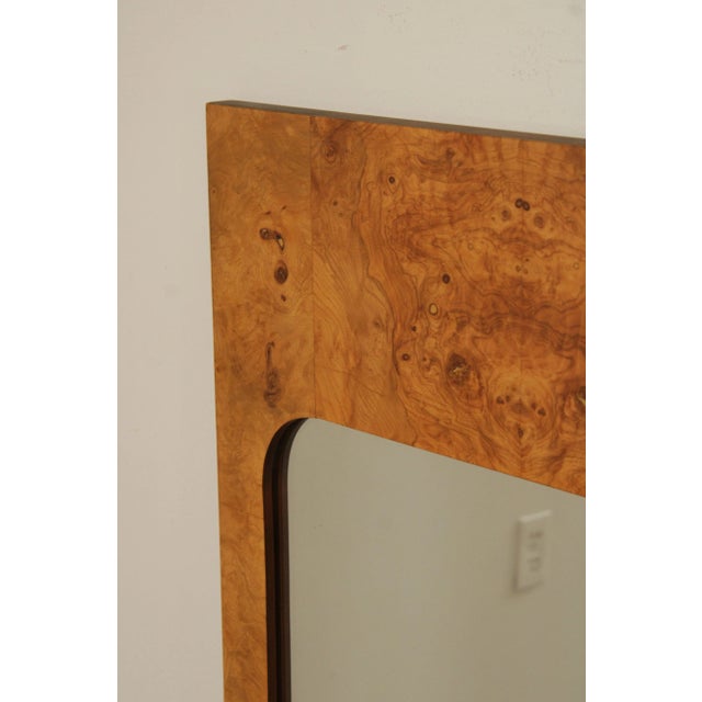 Lane Mid Century Modern Burlwood Accent Wall Mirrors For Sale In Philadelphia - Image 6 of 12