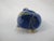 Gemstone Antique Chinese Lapis Lazuli Malachite Gold Metal Double Gourd Snuff Bottle For Sale - Image 7 of 9
