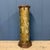 Large Antique Painted Earthenware Column with Golden Pheasants For Sale - Image 9 of 18