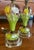 Mid-Century Modern Vintage St. Clair House of Glass Paperweight Lamps Orig. Morlee Shades - a Pair For Sale - Image 3 of 6