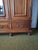 Wood Louis XVI Style Wardrobe in Mahogany For Sale - Image 7 of 10