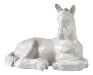 Danish Figure of Lying Horse from Michael Andersen & Son, 1960s