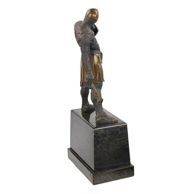 Antique Bronze Sculpture, 1890s For Sale - Image 6 of 8