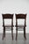 Vintage Carved Wooden Bistro Chairs from Cosmos, Set of 5 For Sale - Image 4 of 18