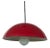 Coupe 1835 Hanging Lamp in Glossy Red Hue by Elio Martinelli for Martinelli Luce, 1970s For Sale