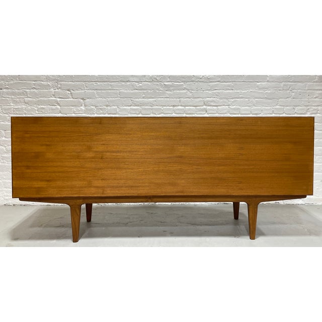Funky Sculptural Mid Century Modern Styled Credenza | Teak Media Stand | Handmade Sideboard For Sale - Image 12 of 13