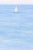 Minimalist Sailboat Seascape Wall Art, Coastal Ocean Landscape Print, Blue Water Nautical Art, 24″ × 36″ For Sale In Buffalo - Image 6 of 9