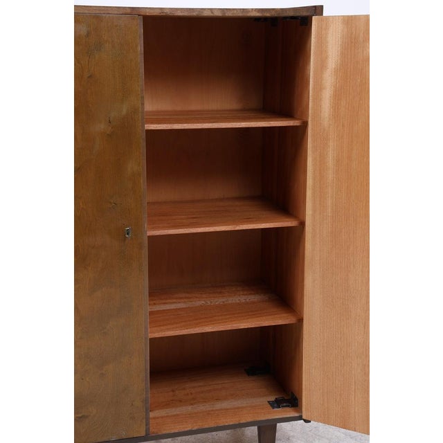 Brown Mid-Century Linen Cupboard, 1960s For Sale - Image 8 of 14