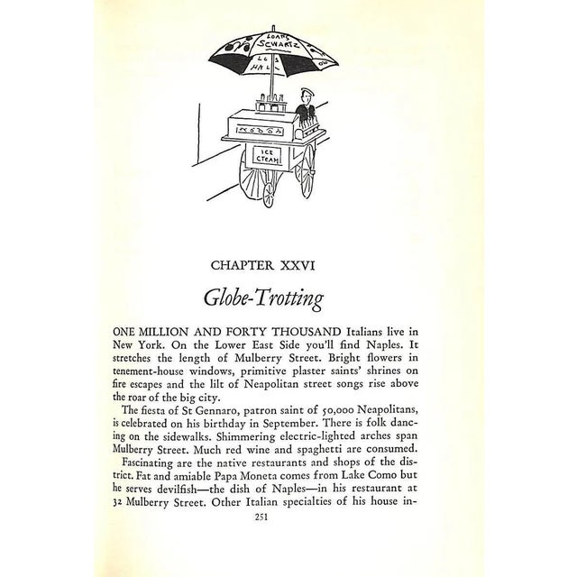 "Here Is New York a Gay Baedeker of Gotham" 1939 Worden, Helen For Sale In New York - Image 6 of 12