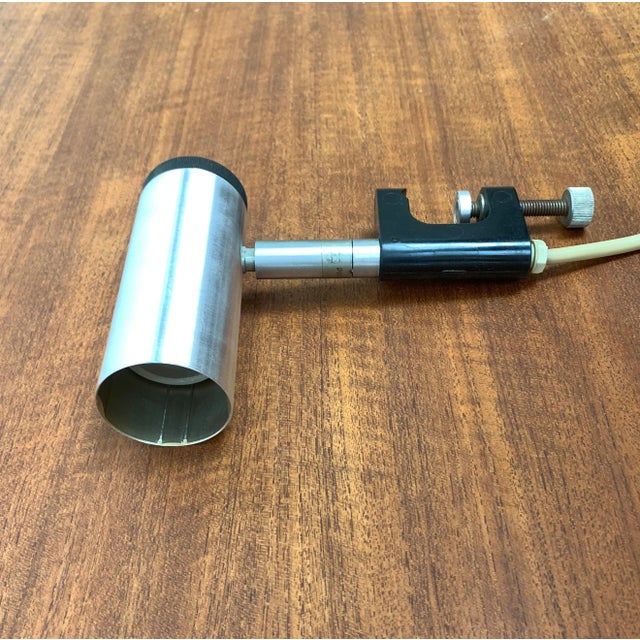 Vintage Space Age Minimalist Clamp Table or Shelf Lamps from Philips, Set of 2 For Sale - Image 6 of 18