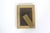 Vintage Miniature Hunting Painting in Persian Khatam Picture Frame With Bone, Wood and Brass Inlay, Table Top Easel Inlaid For Sale - Image 9 of 12