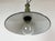 Industrial Petrol Enamel Military Pendant Lamp with Cast Aluminium Top, 1960s For Sale - Image 6 of 17