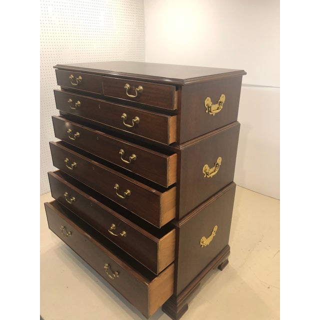 Baker Furniture Historic Charleston Triple Chest on Chest Chairish