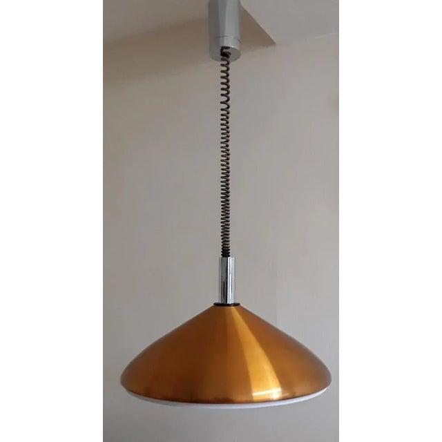 Vintage Ceiling Lamp by Erco, 1970s, in Good conditions. Designed 1970 to 1979 This piece has an attribution mark, I am...