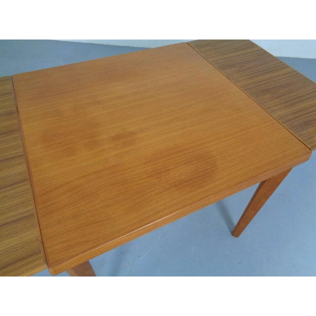 Extendable Teak Dining Table, Denmark, 1960s For Sale - Image 17 of 18