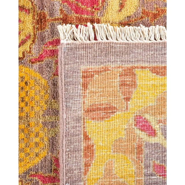 2000 - 2009 Arts & Crafts Collection Hand Knotted Area Rug Collection Beige - 9' 10" x 14' 2" For Sale - Image 5 of 9