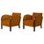 Vintage Swedish Art Deco Chairs with Velour Upholstery, 1930s, Set of 2 For Sale - Image 11 of 11