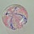 Alfredo Barbini Late 20th Century Murano Style Pink and Lavender Latticino Ribbon Glass Paperweight For Sale - Image 4 of 5