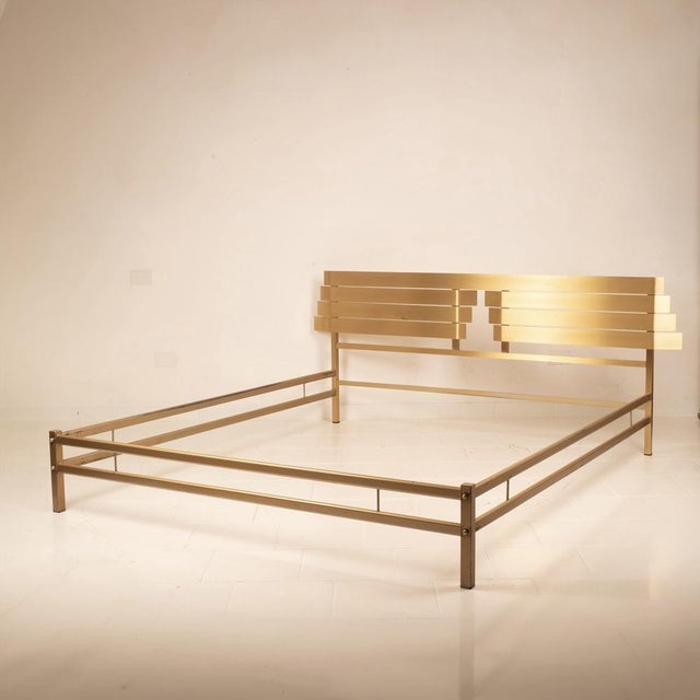 Armonia Bed by Luciano Frigerio for Frigerio Di Desio, 1976 For Sale - Image 3 of 15