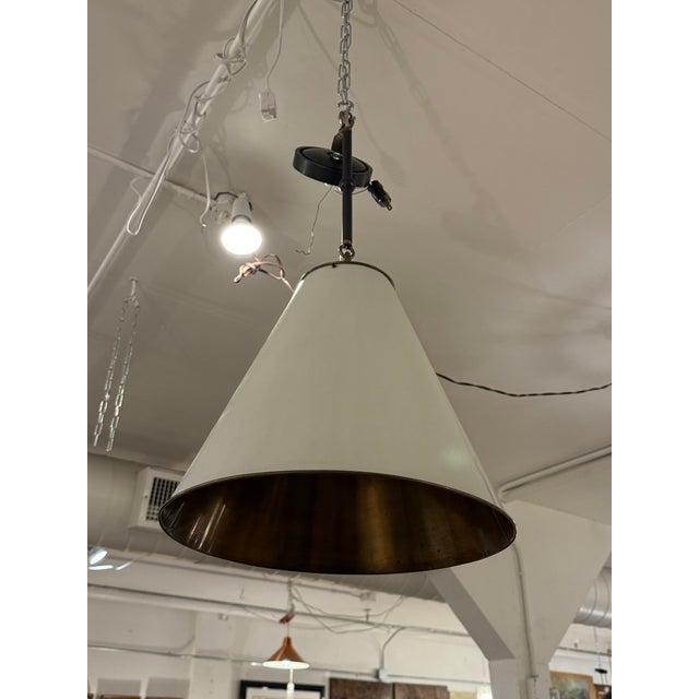 Metal Thomas O'Brien for Visual Comfort Goodman Hanging Light, Small For Sale - Image 7 of 12