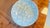 1990s Porcelain Bunny Bowl, Blue Floral Interior, Gold Trim, by Envogue, 8.5" Diameter 4 Pc For Sale - Image 13 of 15