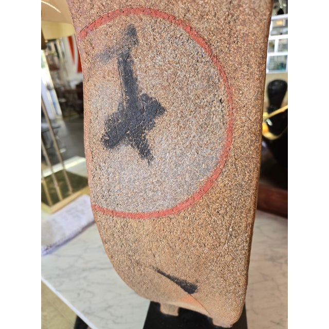 Tan Abstract Scuplture For Sale - Image 8 of 10