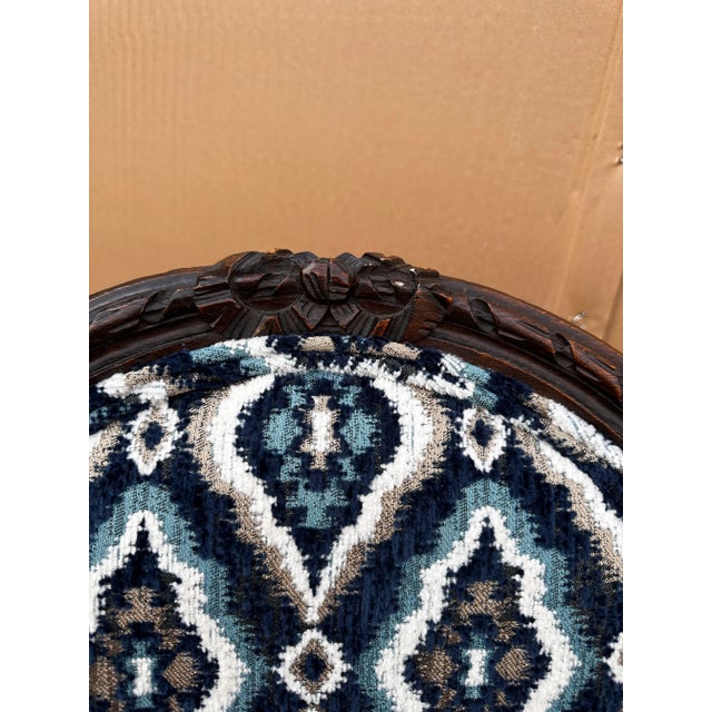 Newly Upholstered French Chair For Sale In Nashville - Image 6 of 6