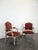 Louis XV Red Cabriolet Armchairs, Set of 2, in Very Good conditions.