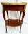 French Transitional Louis Xv/Xvi Style Oval Marquetry Side Table For Sale - Image 4 of 12