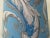 Antique Bue Floral Fabric Chandelier Shade For Sale In Philadelphia - Image 6 of 8