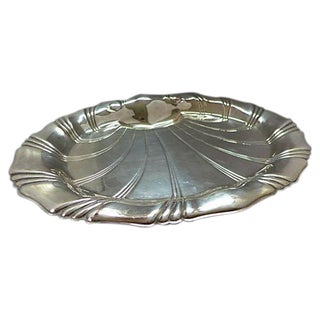 Silver Plate Shellfish Platter For Sale