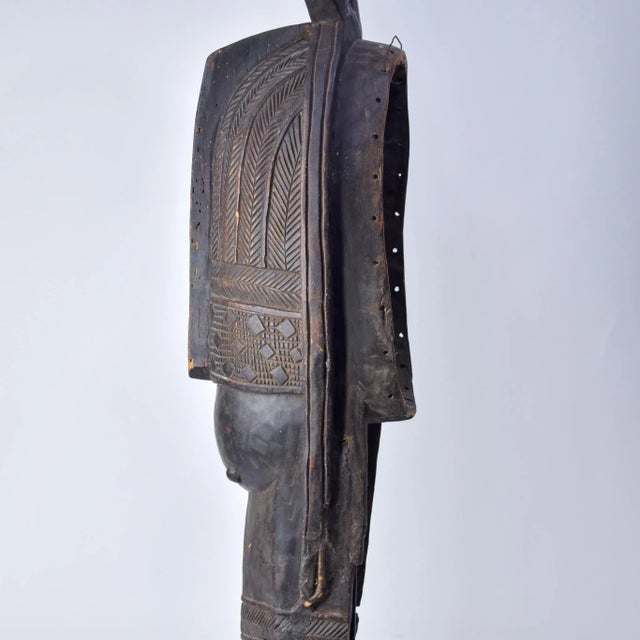 African Antique Wood Mask For Sale In Denver - Image 6 of 18