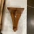 English Vintage Wood Wall Shelf From England For Sale - Image 3 of 12
