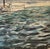 Impressionist Original 1932 John Wenger Watercolor "Coney Island in Winter" For Sale - Image 3 of 12