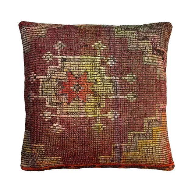 Vintage Turkish Kilim Cushion Cover, 1970s For Sale - Image 6 of 10