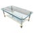 Italian Two-Tier Coffee Table in Glass, 1980s For Sale - Image 16 of 16