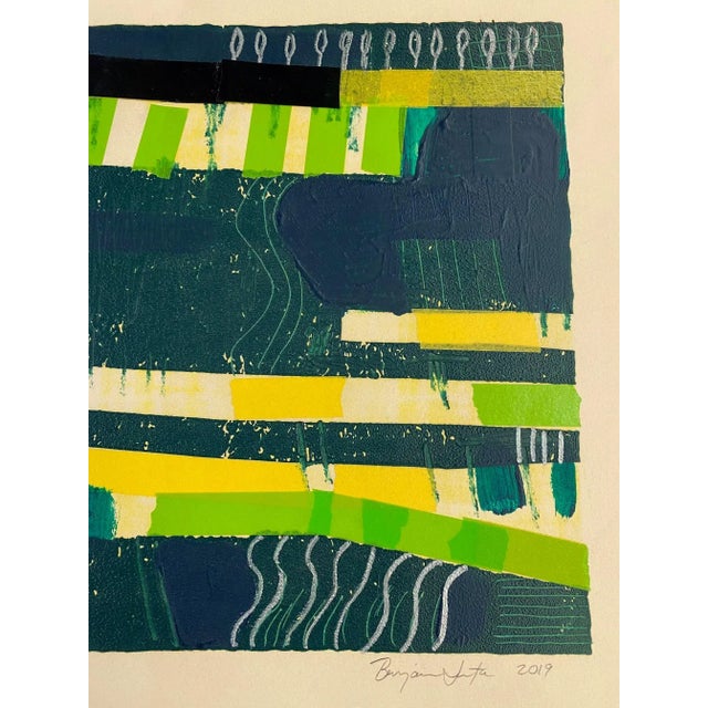 Contemporary Mixed Media Painting, "La Brea #2" For Sale - Image 4 of 5