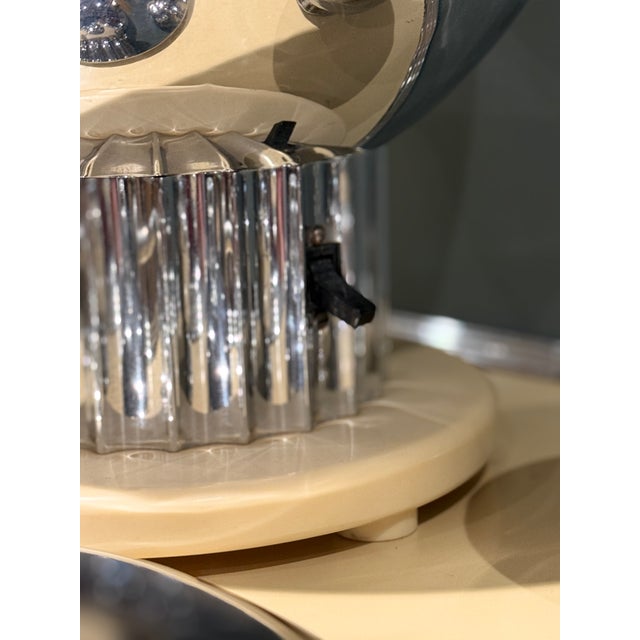 Metal Vintage Art Deco Walter Von Nessen for Chase Coffee Service c.1938 = Set of 6 For Sale - Image 7 of 15