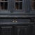 Black Early 20th Century Black Painted Oak Display Cabinet For Sale - Image 8 of 14