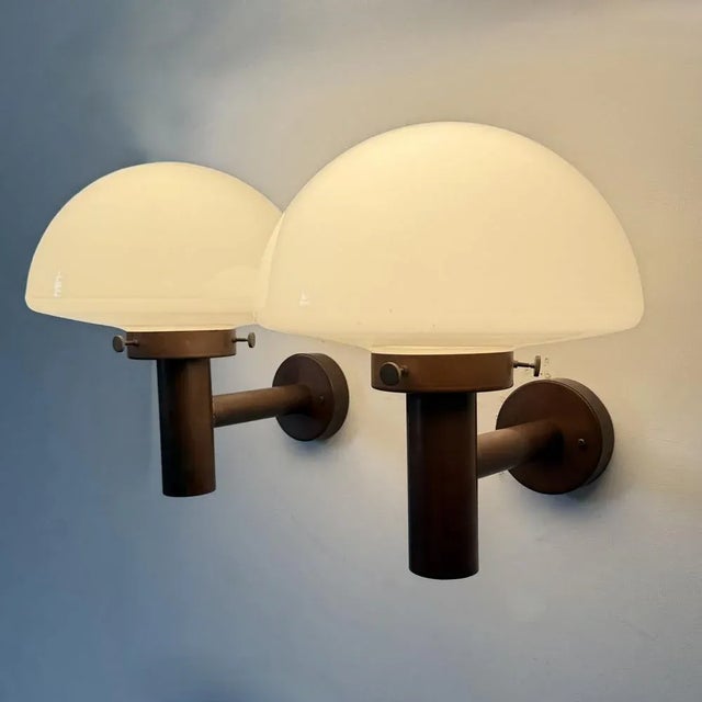 Glass Globe Wall Sconces by Lisa Pape, Sweden, 1970s, Set of 2 For Sale - Image 12 of 18