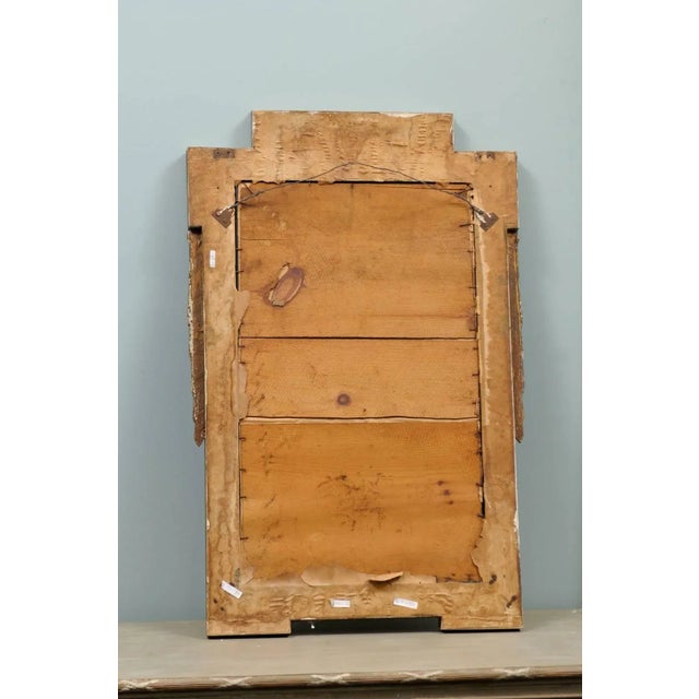 Wood Early 20th Century Swedish Gilded and Painted Mirrors - a Pair For Sale - Image 7 of 8