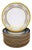 Limoges Porcelain Dinner Plates by Philippe Deshoulières, 2010s, Set of 12 For Sale