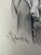1940s 1940s Original Signed Graphite Illustration of Boy Holding Puppy, 12 × 9 In. For Sale - Image 5 of 6